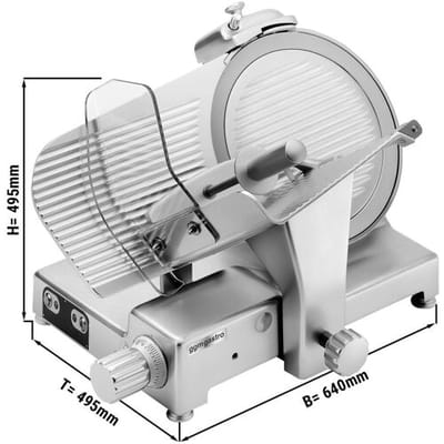 GGM Gastro Aufschnittmaschine - 210 Watt - Messer: Ø 300mm