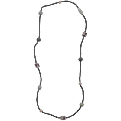 Behave – Lange kralenketting dames – Minimalistische look met karakter