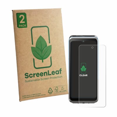 2 Stuks Screenprotector voor ingenico Axium DX8 - Hoogwaardige Beschermfolie transparant