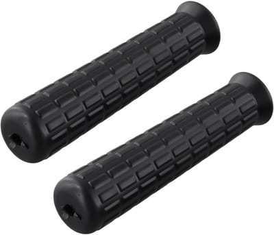 Kruiwagen Handgrepen - Vervangende Handvatten - Veilig Transport - Antislip Ontwerp - 122 x 32 mm - Zwart