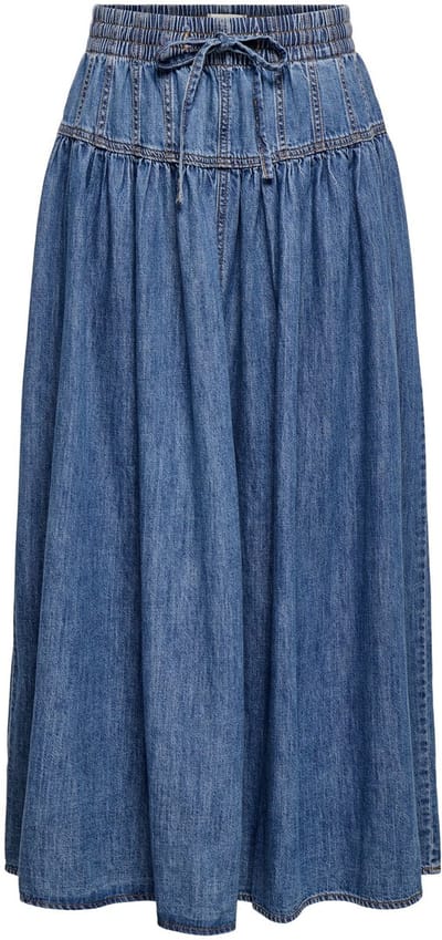 ONLY - ONLLYRA A-LINE BUTTON DNM MAXI SKIRT - Meisjes - Rokken