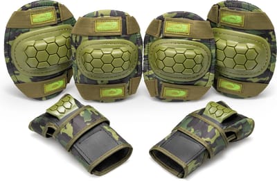 Osprey Kinder Skate Beschermset - Camouflage - Large 8-12 Jaar