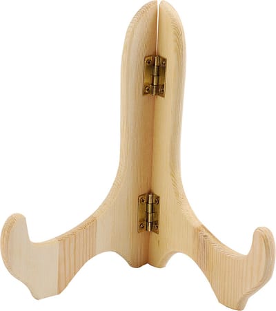 PacklinQ Bordhouder - Houten houder voor borden en decoratie - 17x12 cm