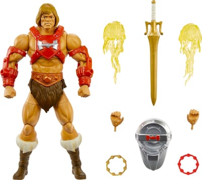 Mattel Masters of the Universe: New Eternia Masterverse Action Figure Thunder Punch He-Man 18 cm Action Figuur