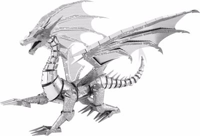 Metal Earth Silver Dragon - Iconx 3D puzzel