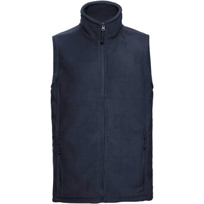 Russell Heren fleece gilet voor buiten (Franse marine)
