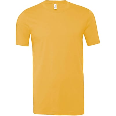 Bella+Canvas Unisex Heather CVC Short Sleeve Tee CV3001CVC - Heather Yellow Gold - M