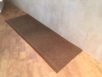 JYG Tapijtloper Club Beige 66 x 150 cm - Keukenloper - Anti Slip - snijdbaar