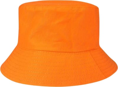 Livano Zonnehoed - Reishoed - UV Beschermende Hoed - Bucket Hat - Festival - Pet - Hoedje Voor Dames & Heren - Hoofdbescherming - Oranje