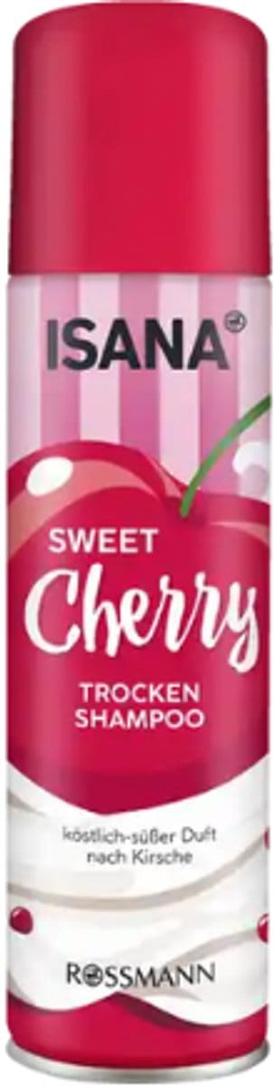 ISANA Droogshampoo Sweet Cherry | 1x 200ml - Kersen - Zoete Verleiding | Limited Edition 2025