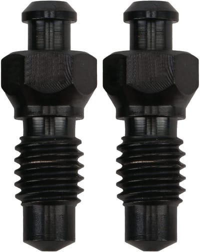 Dailygoods- Schijfrem Ontluchtingsschroef M6 - 2 Stuks - Titanium Legering - Roestbestendig - Hoge Sterkte - Duurzaam Vakmanschap - Fietsaccessoires