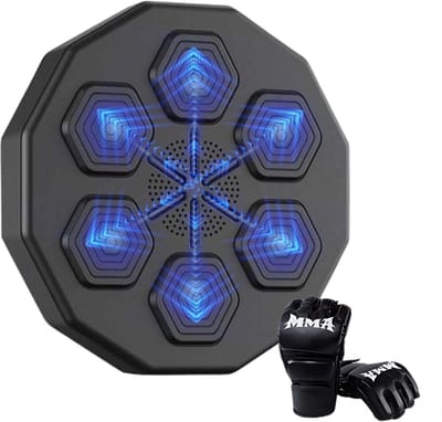 Boksmachine – Boxing Machine – Boxmachine – Boksmachine Met Muziek – Music Boxing Machine – Voor Volwassenen en Kinderen – Met handschoenen