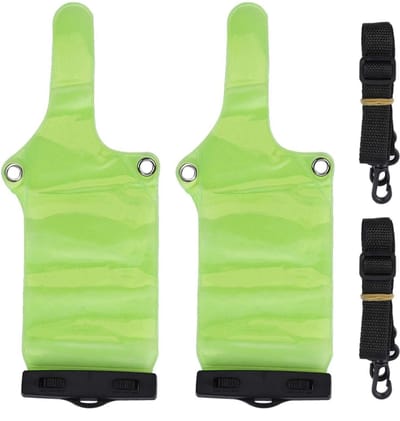 Dailygoody - Draagbare waterdichte koffers - UV5R/UV82 compatibel - Ideaal voor radio-opslag - Compact en lichtgewicht - Beschermhoes voor walkietalki...