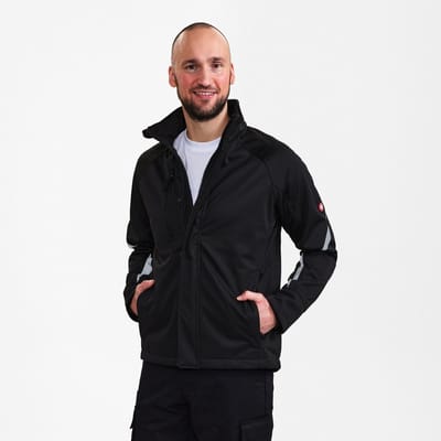 Engel Extend softshell jack 1454-328 - Black - L