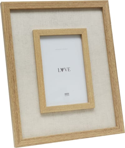 Deknudt Frames fotolijst S68UE3 - naturel met bies - voor foto 10x15
