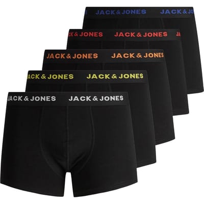 JACK&JONES ACCESSORIES JACBLACK FRIDAY TRUNKS 5 PACK LTN Heren Onderbroek  - Maat M