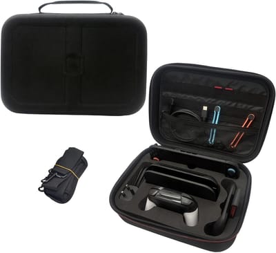 Draagtas voor Nintendo Switch 2 Console - Hardcase Beschermtas met Schouderriem en Accessoiresopslag