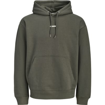 Jack & Jones Trui Jcoclub Back Script Print Sweat Hoo 12300458 Peat Mannen Maat - M
