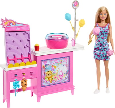 Barbie Mysteries: Beach Detectives Treats and Game Booth with "Malibu" Doll