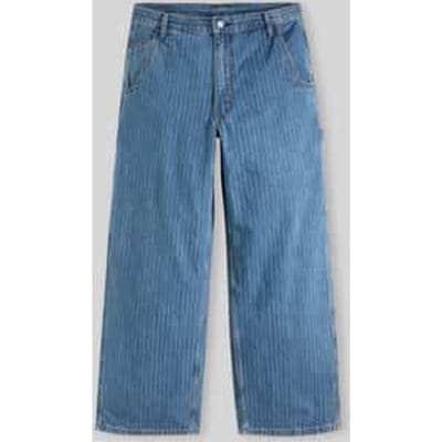 Baggy fit jeans van puur katoen