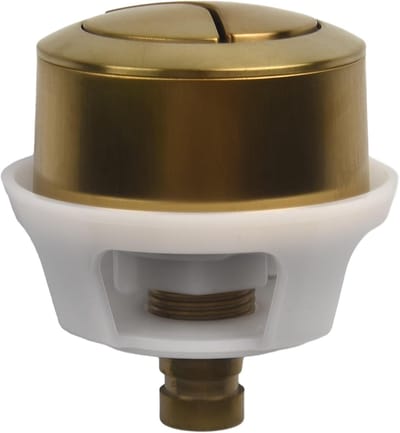 Toilet Knop - Stortbak Knop - Verborgen Stortbak - Kabel Bediening - 10 x 5 x 5 cm - Goud