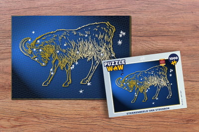 Puzzel Sterrenbeeld - Steenbok - Sterren - Legpuzzel - Puzzel 1000 stukjes volwassenen