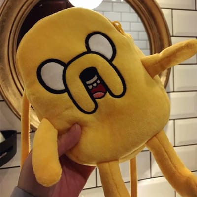 Nieuwe Adventure Time Pop Kawaii Abao Spelconsole Creatieve Pluche Portemonnee Speelgoed Verjaardag Kerstcadeau voor Kinderen