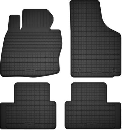 Wielganizator BasicProtect Serie - Universele Gumenvloermatten - Jaguar E-Pace SUV (2017-) - Antislip - Weerbestendig