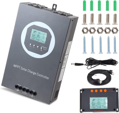 MPPT Solar Laadregelaar 100A Automatische 12V 24V 36V 48V met LCD Scherm