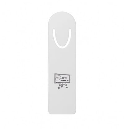 Hacebo® - Juf ik smeer ´m metalen boekenlegger - Juf - Juf - Leraar Bladwijzer boekenleggers - 12.7 cm x 3.2cm