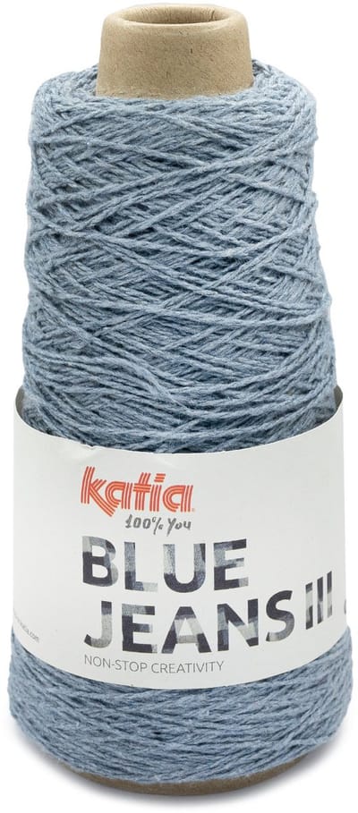 Katia Blue Jeans III - 105 Licht jeansblauw - Gerecycled Katoengaren