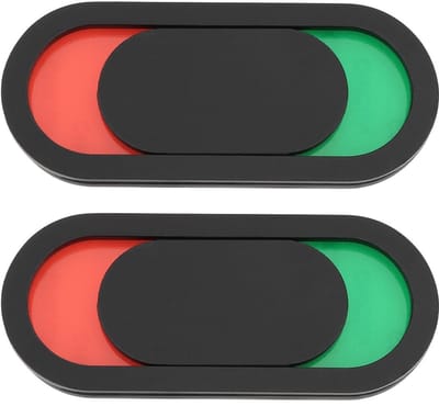 Dailygoods- Deurbord Vacant/Bezet - 2 Stuks - Acryl - 7 x 3 cm - Zelfklevend - Veelzijdig Gebruik - Professionele Uitstraling - Deurbordje