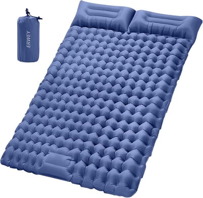 Slaapmat Zelfopblazend - Campingmatras Opblaasbaar - Campingbed - 1 persoon - Kampeerbed