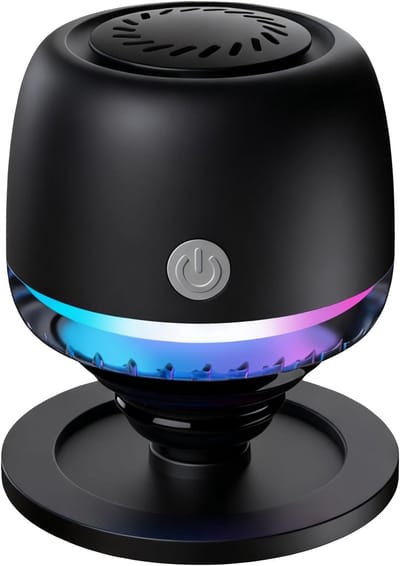 Magnetische Luidspreker - luidspreker bluetooth - Draagbaar - Sterke Magnetische Basis - 360° Geluid voor Badkamer, Gaming en Outdoor