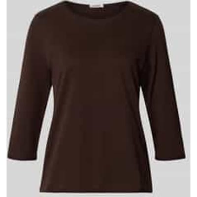 regular fit 3/4-shirt van puur katoen