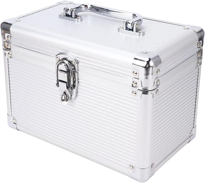 DVD Opbergbox - Media Organizer - Thuis Kantoor - Hoogwaardige Constructie - 25x20x17 cm