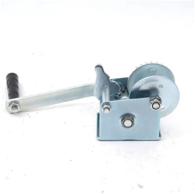 Handlier - Kleine hijsband - Zware objecten tillen - Draadloos ontwerp - 500 lbs capaciteit - Zilver