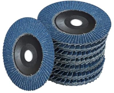 Set van 12 waaierschijven voor metaal, staal en hout - Schijven 40/60/80/120 mm