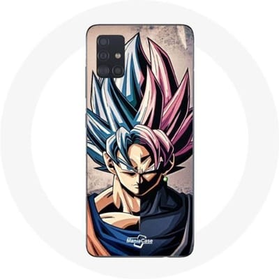 Samsung Galaxy A51 hoesje Manga Anime Dragon Ball Veelkleurig