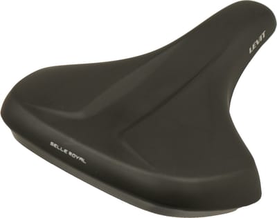Selle Royal Levit City Fietszadel - Unisex Zadel - Zwart - Stadszadel Elektrische Fiets - Met Uitsparing