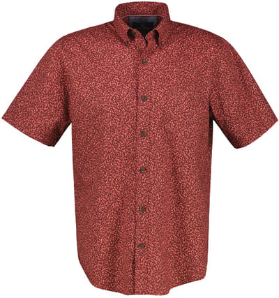 Lerros - Heren Overhemd - 2532103 - 331 Earth Red