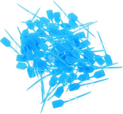 Brandblusser Afdichtingen - Veiligheidssluitingen - Apparatuur Beveiligen - Duurzaam Plastic - 200 Stuks - Blauw