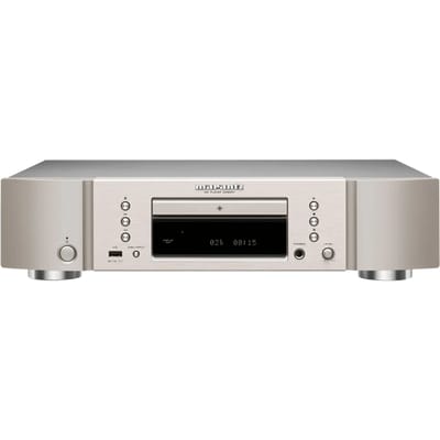 Marantz - CD6007 - CD-Speler met HDAM, USB -Poort aan voorzijde, veelzijdige Afspeelopties en geoptimaliseerde audioweergave - Zilver/Goud