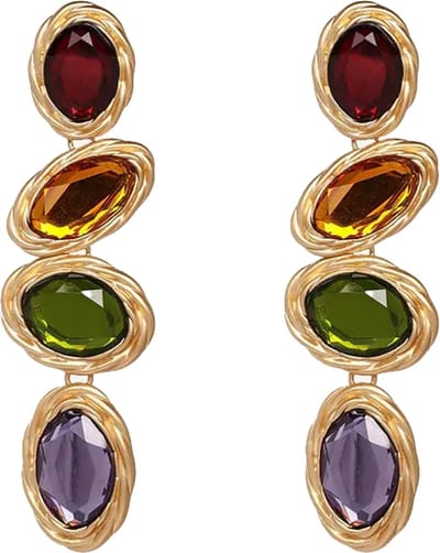 Margot Bardot Arya Oorbellen Colored Gold