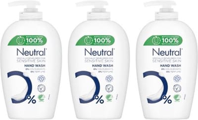 Neutral - Handzeep - Hand Wash - Sensitive Skin - 250ml x 3