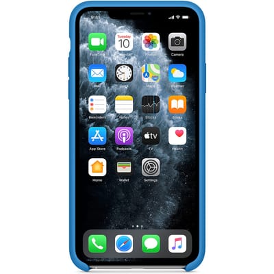 Silicone Backcover voor de Apple iPhone 11 Pro Max - Surf Blue