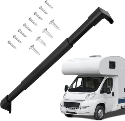 Camper Deur Greep - Caravan Handgreep - Veilige Instap - Verstelbaar Ontwerp - 29.5 cm - Zwart
