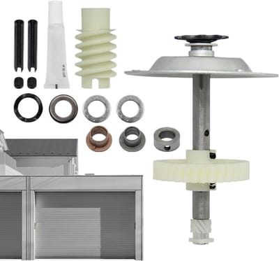 Garagedeur opener set - Kettingwiel kit - Deur aandrijving - Geluidsarm en slijtvast - 500 g - Zilverkleurig