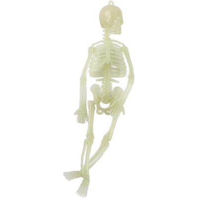 Décoration Squelette d'Halloween Lumineux dans le Noir Modèle de Squelette Lumineux Réaliste pour Pelouse Avant 20cm high three -dimensional luminous skeleton