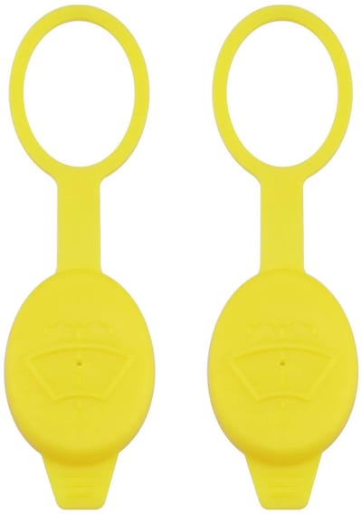 Dailygoods- Ruitensproeierfleshoes - 2x Vervanging - Compatibel met Corsa D/Astra H/Zafira B - Kunststof - Duurzaam - Binnenmaat 42x28mm - Ruitensproeierdop